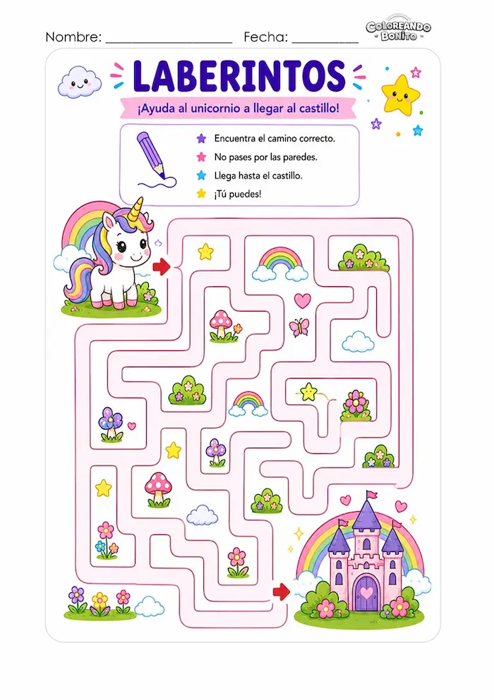 Laberintos nivel 2 para niños