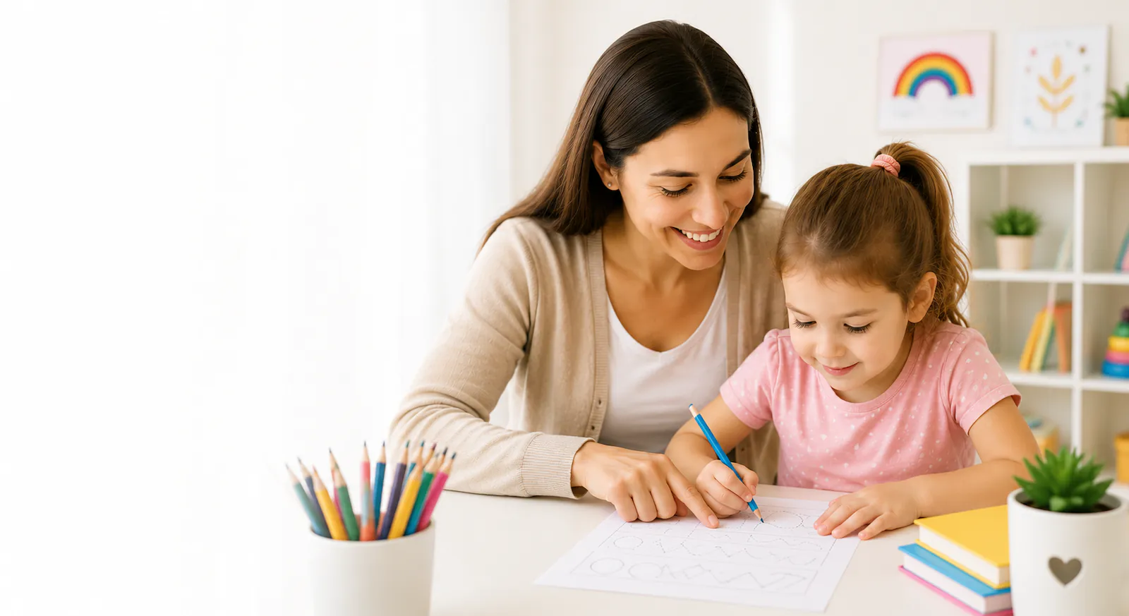 Material educativo para niños de preescolar